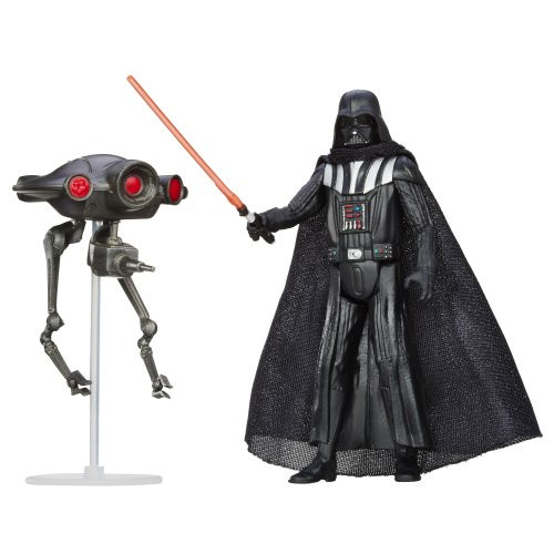 Star Wars  Mission Series Star Destroyer Pack -Darth Vader and Seeker Droid-  3.75 Inches