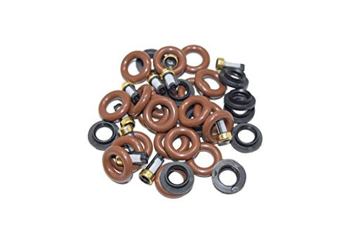 The Injector Shop 4-140 Fuel Injector Rebuild Seal Kit for Ford