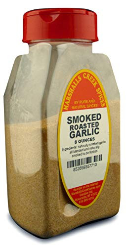 Marshalls Creek Spices -st01- SMOKED ROASTED GARLIC GRANULATE 8 oz.