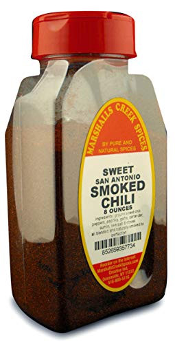 Marshalls Creek Spices -st01- SMOKED SWEET SAN ANTONIO CHILI BLEND 8 oz.