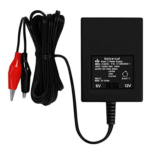 Mighty Max Battery ML-AC612 6V 12V Charger for 6V 4.5Ah MOJO Decoy Deer Feeder Battery Brand Product
