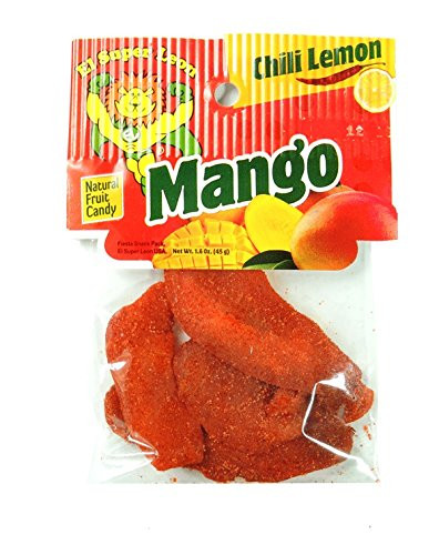 El Super Leon Peg Chili Lemon Mango  12 Count -SUGAR CANDY - ETHNIC-