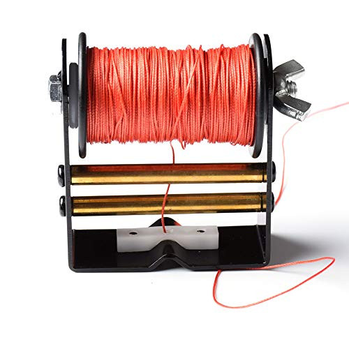 Ww Zat Archery Bowstring Serving Thread Jig Adjustable Tension 30 Meter Roll 0.018 inch Color Red for Compound Bow and Recurve Bow-Pack of 1-