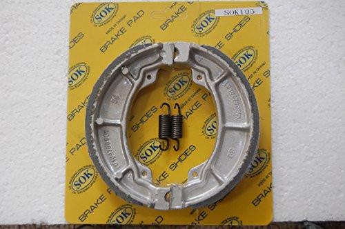 REAR BRAKE SHOES Plus Springs for POLARIS 2005-2016 Phoenix 200  2006 2007 Sawtooth 200 -SK105WS-