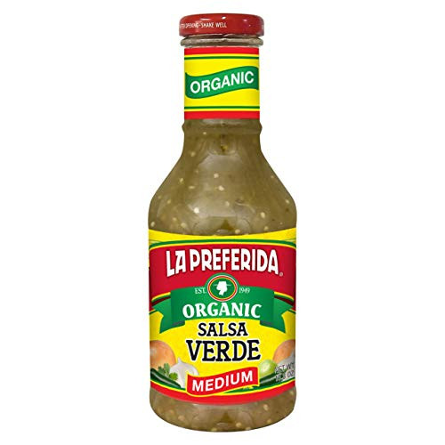 La Preferida Organic Salsa Verde  Medium  16 OZ -Pack - 6-