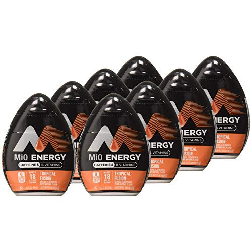 Mio Liquid Water Enhancer Tropical Fusion 1.62 Fluid Ounce -Pack of 8- Mio Liquid Water Enhancer Tropical Fusion 1.62 Fluid Ounce -Pack of 8-