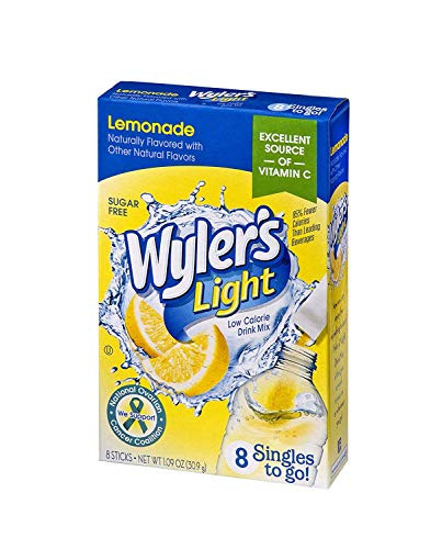 Wylers Light Singles-To-Go Sugar Free Drink Mix -Lemonade-