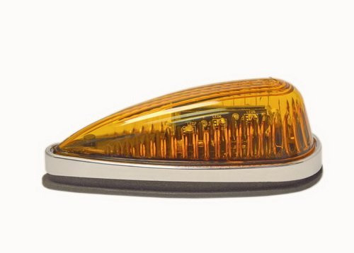 1 Airstream Amber Tear Drop LED Marker Light 14-leds