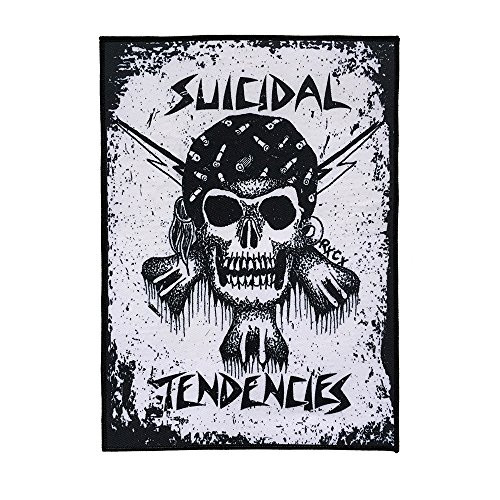 Suicidal Tendencies RxCx Skull Back Patch 12 inch x 8.5 inch Suicidal Tendencies RxCx Skull Back Patch 12 inch x 8.5 inch