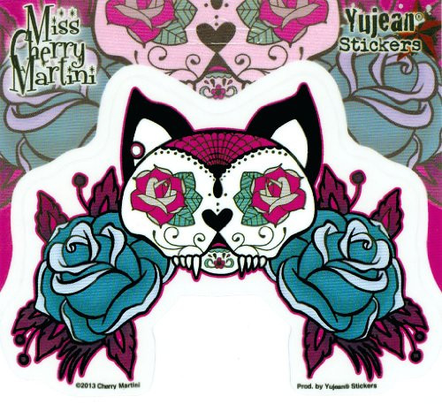 Miss Cherry Martini - Kitty - Sticker Decal