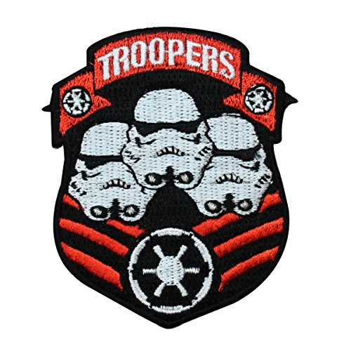 Star Wars Storm Troopers Crest Patch Officially Licensed Iron On Applique