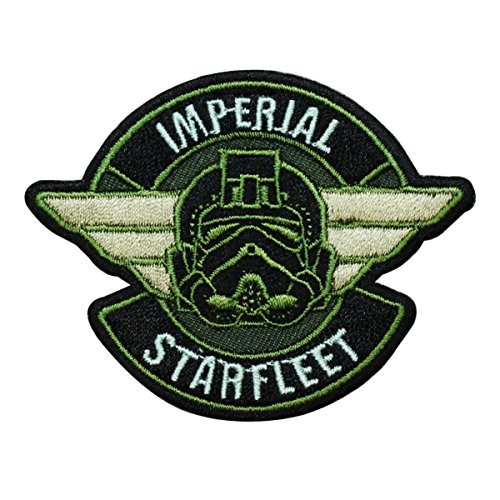 Disney Star Wars Imperial Starfleet Patch Officially Licensed Iron On Applique