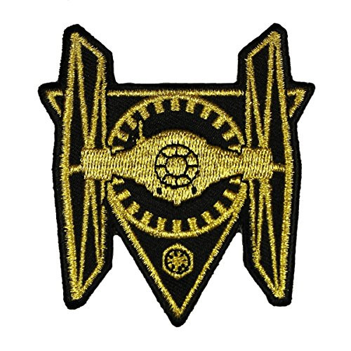 Disney Star Wars TIE Fighter Patch The Last Jedi New Movie Embroidered Iron On