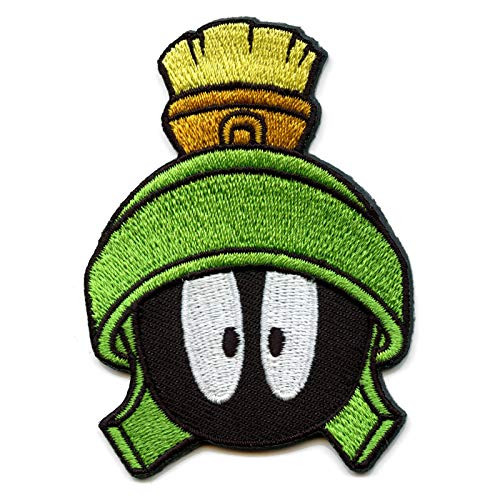 Official Marvin The Martian Patch Looney Tunes Embroidered Iron On Official Marvin The Martian Patch Looney Tunes Embroidered Iron On