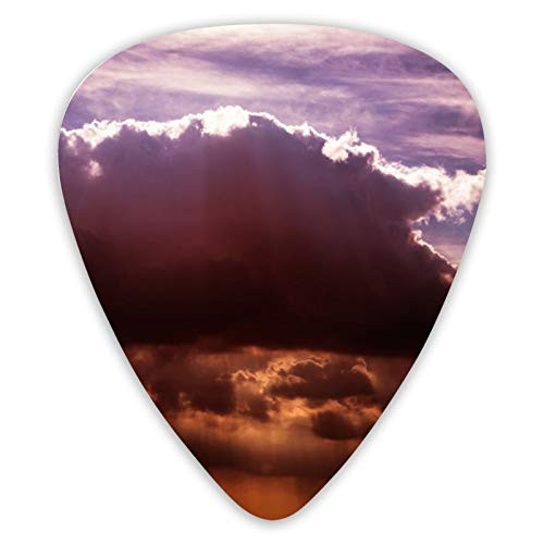 Guitar Bass Picks Grip for electric guitar acoustic guitar Ukulele mandolin Medium Cloud Pattern -12 Pack- Guitar Bass Picks Grip for electric guitar acoustic guitar Ukulele mandolin Medium Cloud Pattern -12 Pack-