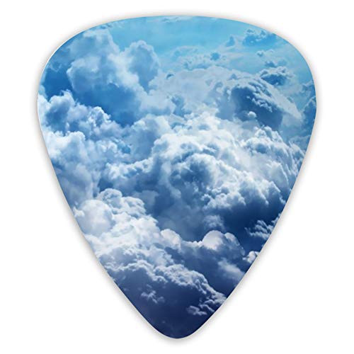 Guitar Bass Picks Grip for electric guitar acoustic guitar Ukulele mandolin Medium Thick Cloud -12 Pack- Guitar Bass Picks Grip for electric guitar acoustic guitar Ukulele mandolin Medium Thick Cloud -12 Pack-