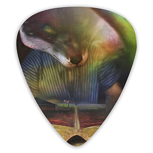 Guitar Bass Picks Grip for electric guitar acoustic guitar Ukulele mandolin Medium Tornado Fox -12 Pack- Guitar Bass Picks Grip for electric guitar acoustic guitar Ukulele mandolin Medium Tornado Fox -12 Pack-