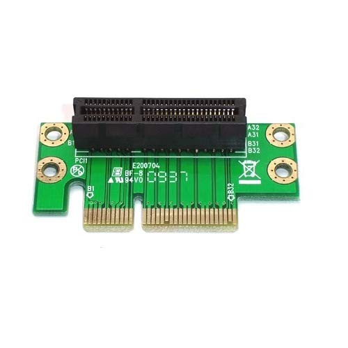 Micro SATA Cables PCI-E PCIe Express X4 Riser Card 1U