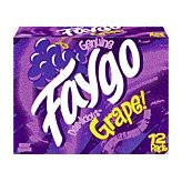 Faygo Soda Grape 12-ounce 12pack cans -pack of 1-