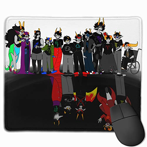 Homestuck Mouse Pad Waterproof Rectangle Rubber Gaming Mouse Mat Non-Slip Mouse Pads for Computers 12   X 10   -30 X 25 cm-.