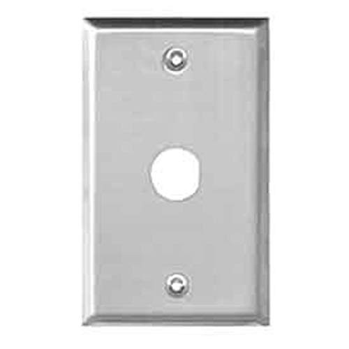 Seco-Larm SS-299 Single-Gang Plate 3 4 inch  Stainless-Steel