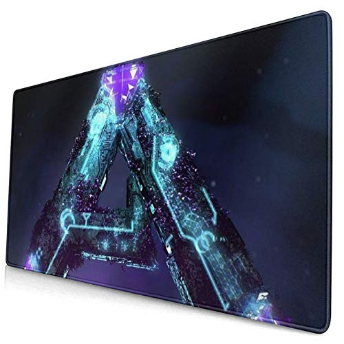 ARK Survival Evolved Large Gaming Mouse Pad Desk Mat Long Non-Slip Rubber Stitched Edges Mice Pads 15.8x29.5 in