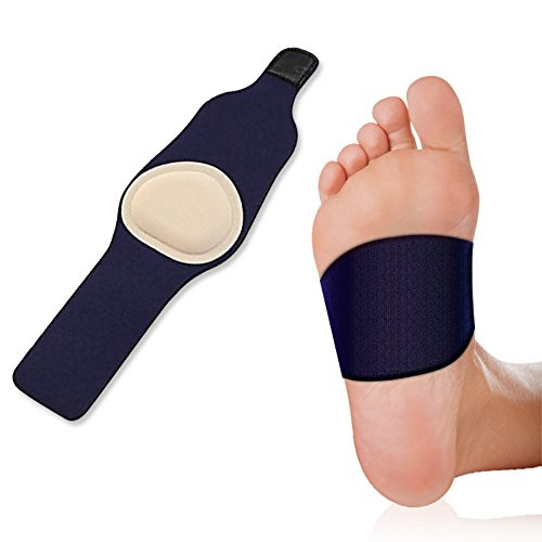 Plantar Fasciitis Arch Support Foot Pain Sleeve  Soft Gel Padding for Flat Feet and Plantar Fasciitis Pain Relief -1 Pair- Plantar Fasciitis Arch Support Foot Pain Sleeve  Soft Gel Padding for Flat Feet and Plantar Fasciitis Pain Relief -1 Pair-
