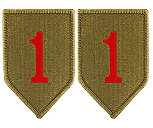 1st Infantry Division OCP Patch With Red 1-2 PACK