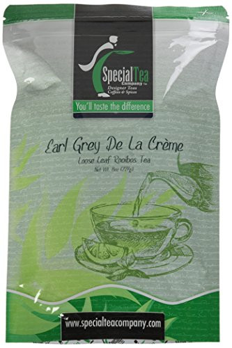Special Tea Loose Leaf Tea  Earl Grey De La Crème Rooibos  8 Ounce