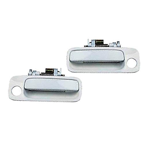 CF Advance Compatible with Front Right and Left 1997-2001 Toyota Camry Diamond White Pearl 051 Outside Door Handle 97 98 99 00 01