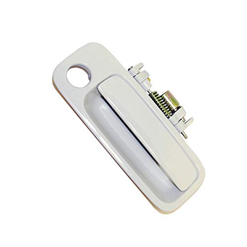 CF Advance Compatible with 1997-2001 Toyota Camry White 040 Front Right Passenger side Exterior Outside Door Handle 97 98 99 00 01
