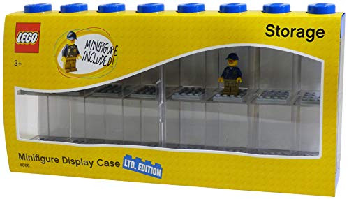 LEGO Minifigure Display Case Large-Blue