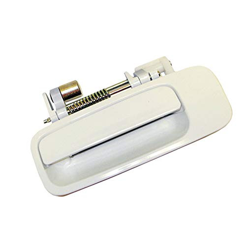 CF Advance Compatible with Rear Left 1997-2001 Toyota Camry White 040 Exterior Outside Door Handle 97 98 99 00 01