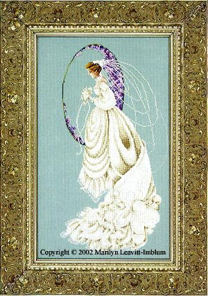 Spring Bride Cross Stitch Chart
