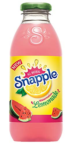 Snapple - Watermelon Lemonade - 16 fl oz -24 Plastic Bottles-