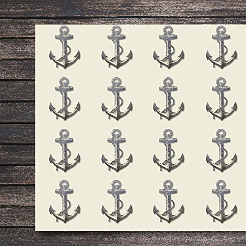 Anchor Craft Stickers  30 Stickers at 1.5 inches  Great Shapes for Scrapbook  Party  Seals  DIY Projects  Item 1386263