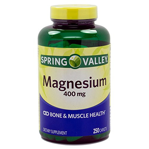 Spring Valley Magnesium 400 Mg 250 Tablets Spring Valley Magnesium 400 Mg 250 Tablets