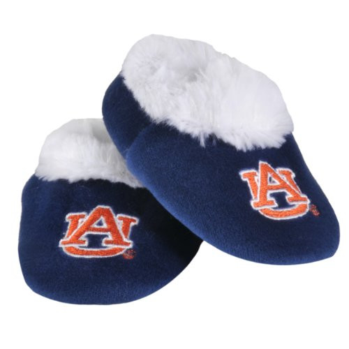Auburn Logo Baby Bootie Slipper Small