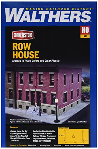 Walthers Cornerstone Row House Train
