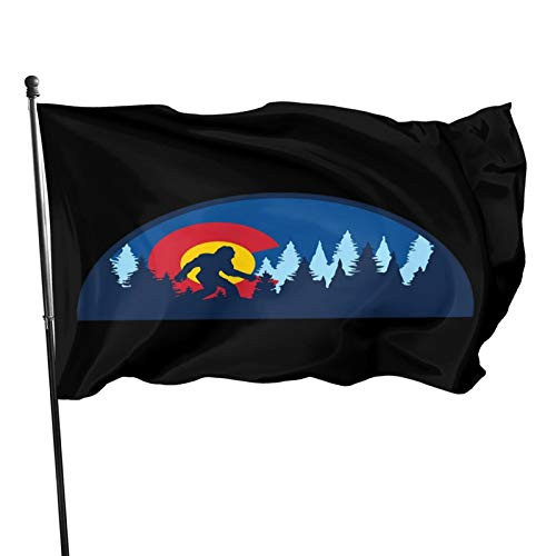 TAIMIN Flag of Colorado Rocky and Skyline Flags 3x5 USA Flag Foot Banner Flags Garden Flag Home House Flags Us Outdoor Flag