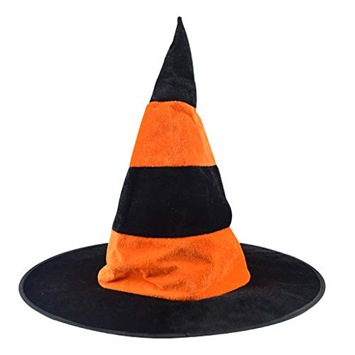 3 Pack Halloween Decorations Glowing Witch Hats  Outdoor String Lights Lighted Hanging Witch Hats for Party  Yard  Garden  Tree