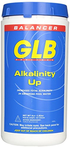 GLB Alkalinity Up 4LB Pool Water Balancer 71200
