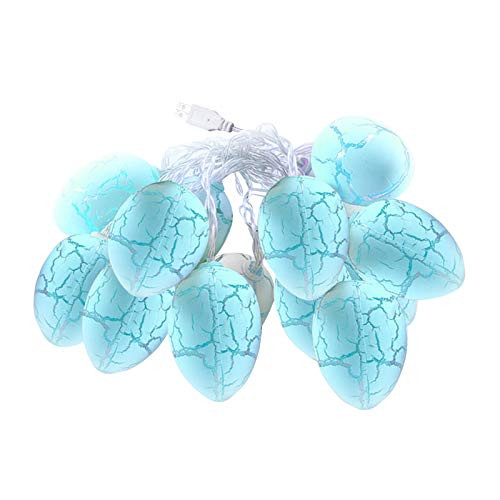 Easter Egg Lights  Pastel Lights  Steady On Easter Eggs Ornaments USB Pastel Fairy Lights String for Easter  Party  Home Decorations -Green-