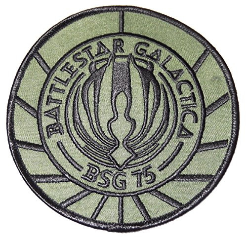 BATTLESTAR GALACTICA BSG-75 UNIFORM LOGO PATCH BATTLESTAR GALACTICA BSG-75 UNIFORM LOGO PATCH
