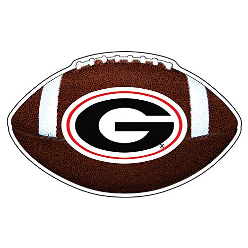 Craftique Georgia Bulldogs  Football  Premium Medium Die Cut Vinyl Decal  Auto  IPads