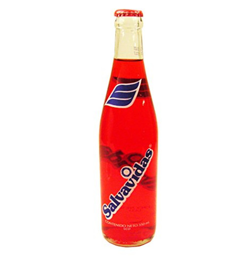 Salvavidas Strawberry 12 oz - Refresco de Fresa -Pack of 6- Salvavidas Strawberry 12 oz - Refresco de Fresa -Pack of 6-
