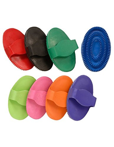 Tough-1 Jr. Rubber Curry Comb - 12 pk.