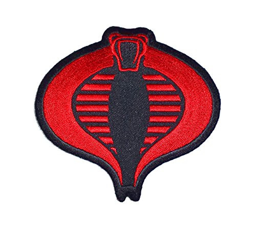 GI Joe Cobra Logo Iron-On Patch