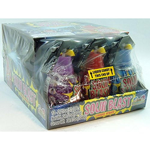 Kidsmania  Sour Blast Candy Spray  Count 12 - Sugar Candy   Grab Varieties  and  Flavors