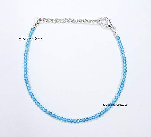Sky Blue Apatite Beaded Bracelet Natural Gemstone Beaded Bracelet Faceted Round Rondelle Beads Bracelet Handmade Jewelry Dainty Minimalist Bracelet Spring March Birthstone Sky Blue Apatite Beaded Bracelet Natural Gemstone Beaded Bracelet Faceted Round Rondelle Beads Bracelet Handmade Jewelry Dainty Minimalist Bracelet Spring March Birthstone